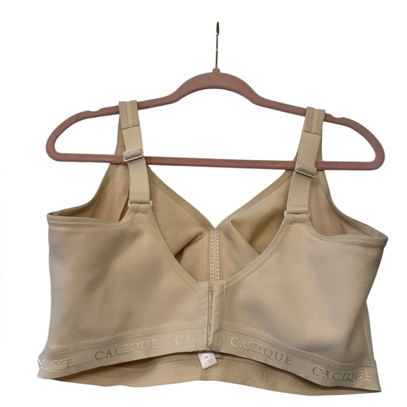 Cacique Cotton Unlined No Wire Bra - Picture 5 of 8